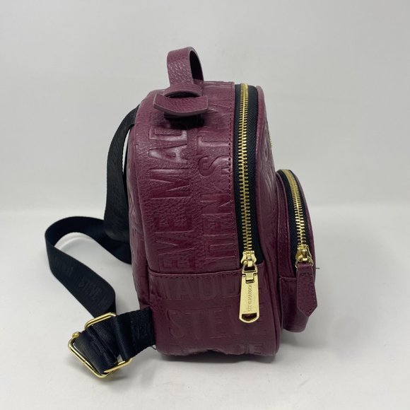 Steve Madden burgundy backpack - Picture 3 of 14